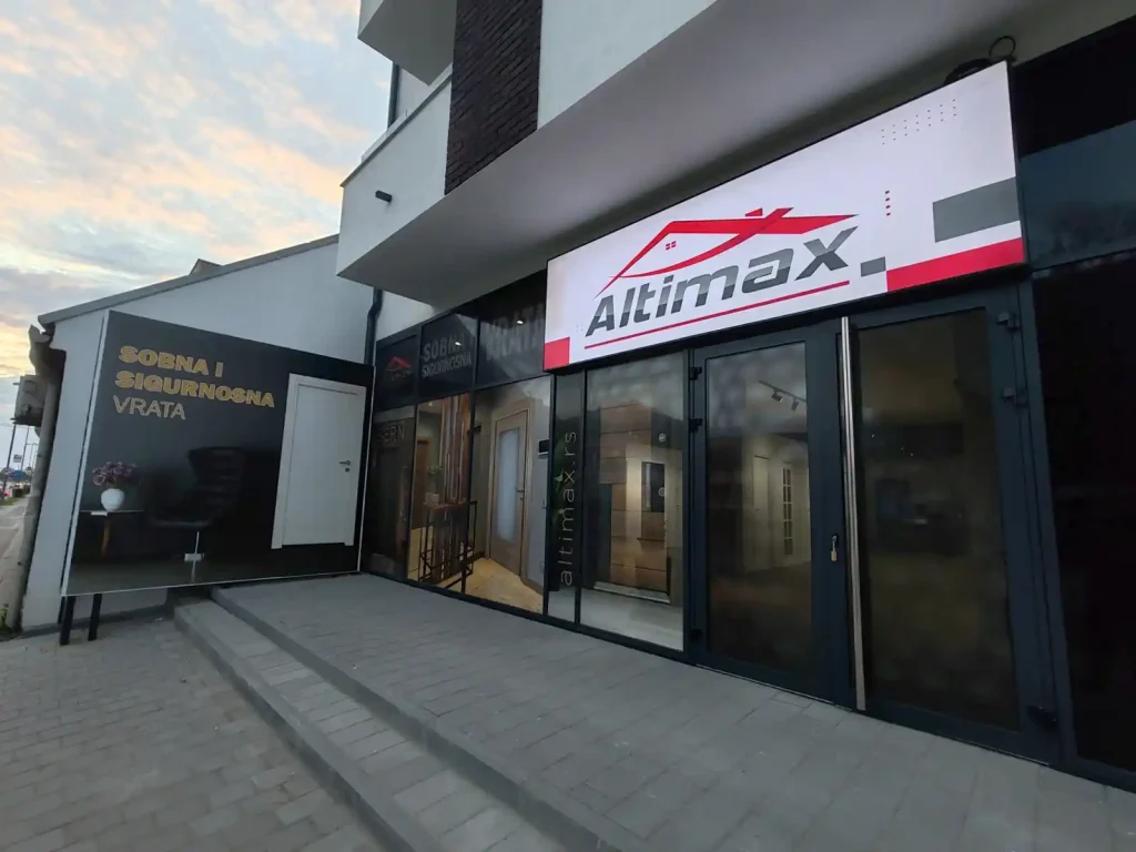 Dobrodošli u Altimax Haus Novi Sad - Nov salon vrata