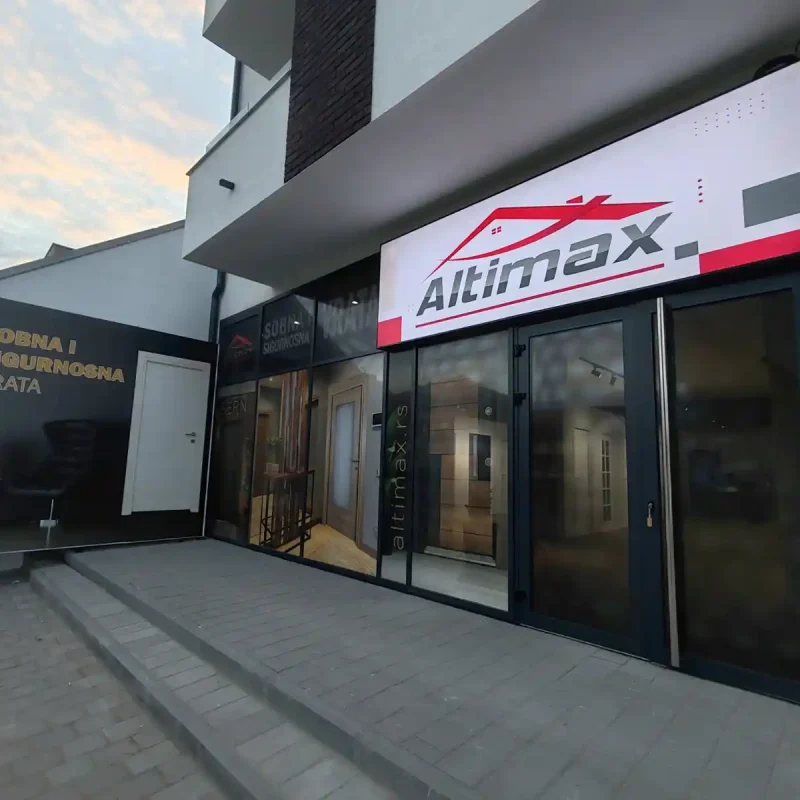 Dobrodošli u Altimax Haus Novi Sad - Nov salon vrata