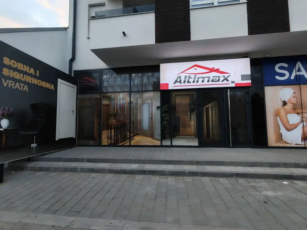 Dobrodošli u Altimax Haus Novi Sad - Nov salon vrata