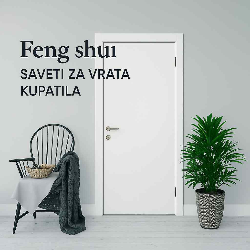 Šta se stavlja na vrata kupatila po feng shui​?