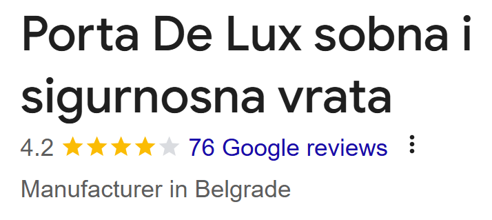 Gde da kupite sobna vrata u Beogradu? - Top 10 prodavnica