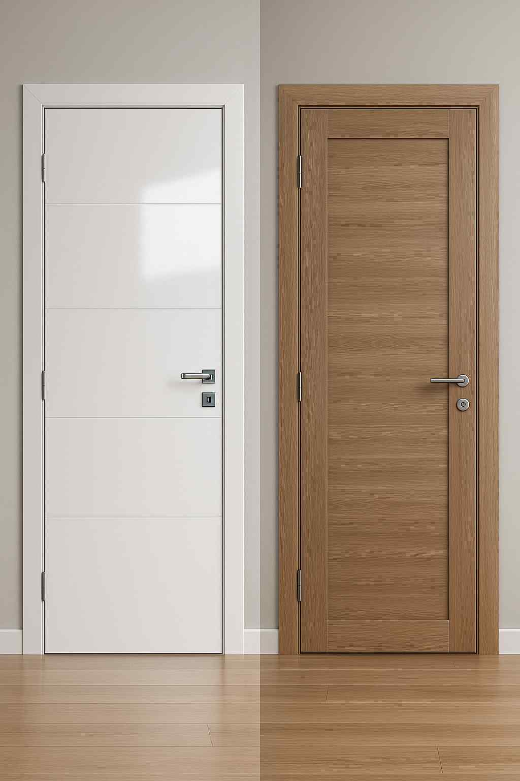 Mat ili sjajna vrata – Koji finiš je otporniji na tragove prstiju, šta se bolje uklapa i kada?