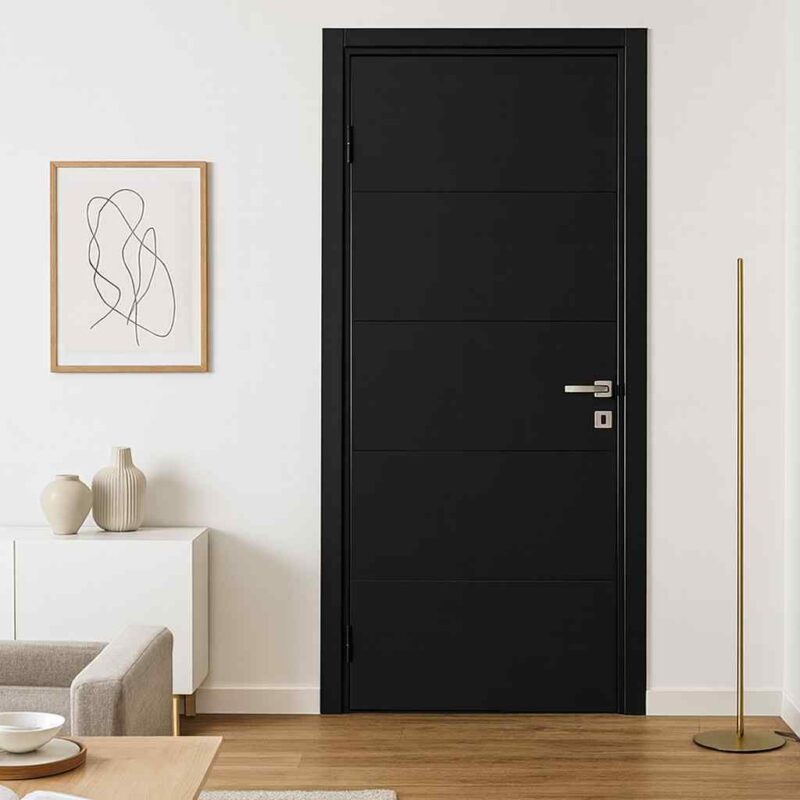 Crna vrata u enterijeru – Simbol moderne arhitekture