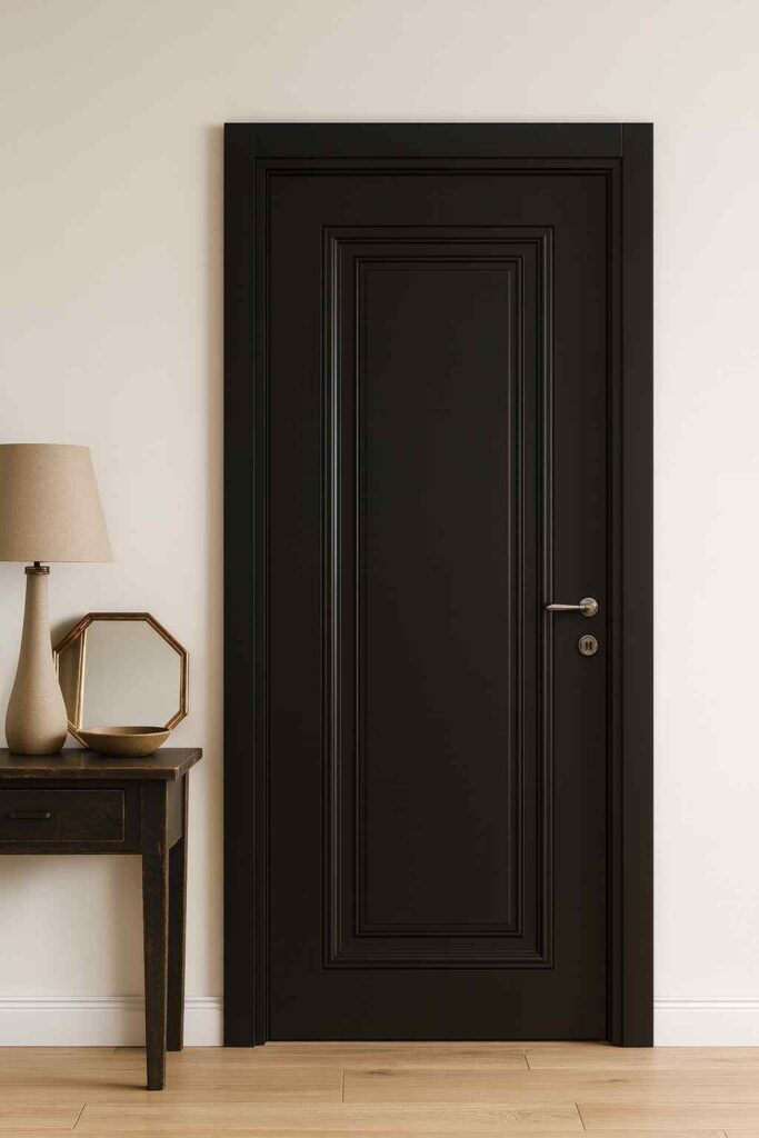 Crna vrata u enterijeru – Simbol moderne arhitekture