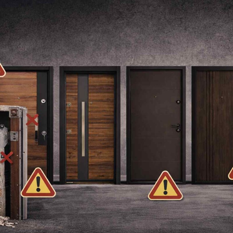 Najčešće greške pri kupovini sigurnosnih vrata - Ojačanja, dihtunzi, montaža, garancija