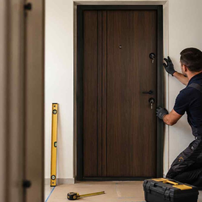 Koliko traje ugradnja vrata? Realni rokovi za sobna i sigurnosna vrata + priprema za majstora