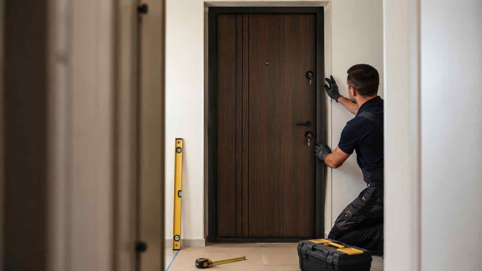 Koliko traje ugradnja vrata? Realni rokovi za sobna i sigurnosna vrata + priprema za majstora